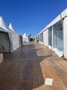 Événement - Logisitique et technique, montage des stands